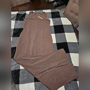 Skims new vintage scoop neck long dress